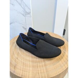 Rothy's Black Loafer Flats Women's Shoes Comfortable Knit Slip‎ On